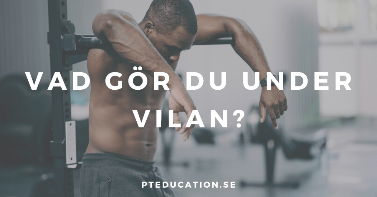 Vila mellan set - vad gör du under tiden